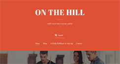 Desktop Screenshot of onthehill.net